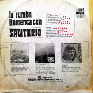 Disco de Vinilo Sagitario - La Rumba Flamenca Vinyl Record
