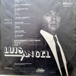Disco de Vinilo Luis Angel - Yo Mismo Vinyl Record