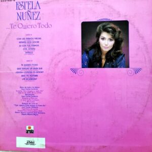Disco de Vinilo Estela Nuñez - Te Quiero Todo Vinyl Record