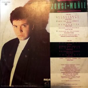 Disco de Vinilo Jorge Muñiz - Atrápame Vinyl Record
