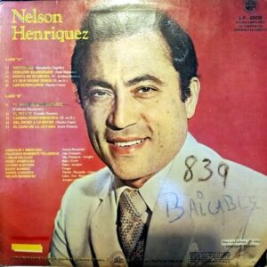 Disco de Vinilo Nelson Henríquez - Nelson Henríquez Vinyl Record