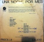 Disco de Vinilo Priscilla Galecio - Una Noche Por Mes Vinyl Record
