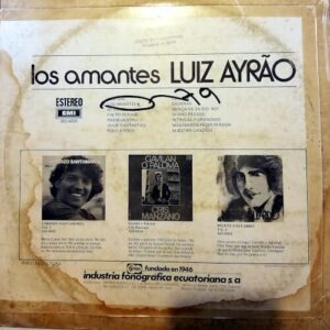 Disco de Vinilo Luis Ayrao - Los Amantes Vinyl Record