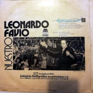 Disco de Vinilo Leonardo Favio - Nuestro Leonardo Favio Vinyl Record