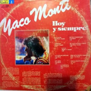 Disco de Vinilo Yaco Monti - Hoy Y Siempre Vinyl Record