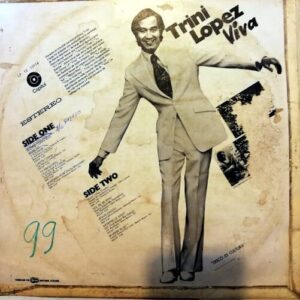 Disco de Vinilo Trini López - Viva Vinyl Record
