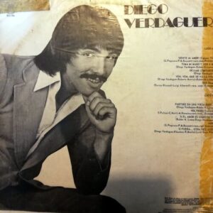 Disco de Vinilo Diego Verdaguer - Siente Mi Amor Vinyl Record