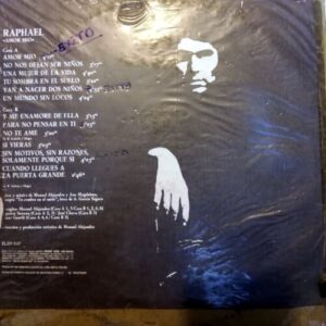 Disco de Vinilo Raphael - Amor Mío Vinyl Record
