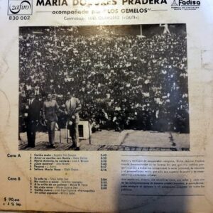 Disco de Vinilo María Dolores Pradera - María Dolores Pradera Vol 2 Vinyl Record