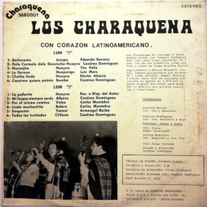Disco de Vinilo Los Charaquena - Los Charaquena Con Corazón Latinoamericano Vinyl Record