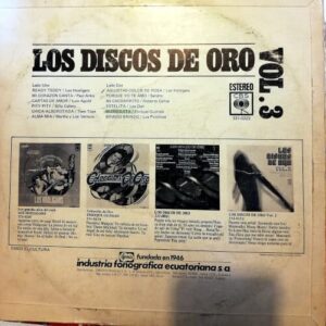 Disco de Vinilo Varios - Los Discos De Oro Vol 3 Vinyl Record