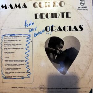 Disco de Vinilo Varios - Mamá Quiero Darte Gracias Vinyl Record