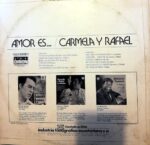 Disco de Vinilo Carmela y Rafael - Amor Es….. Vinyl Record