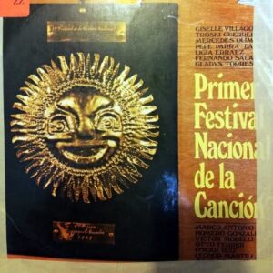 Disco de Vinilo Varios - Primer Festival Nacional De La Canción Vol 2 Vinyl Record