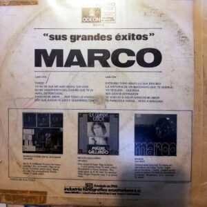 Disco de Vinilo Marco - Marco Sus Grandes Éxitos Vinyl Record