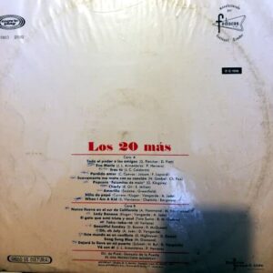 Disco de Vinilo Varios - Los 20 Más Vinyl Record