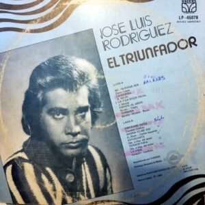 Disco de Vinilo José Luis Rodríguez - El Triunfador Vinyl Record