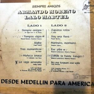 Disco de Vinilo Armando Moreno - Siempre Amigos Vinyl Record
