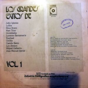 Disco de Vinilo Varios - Los Grandes Éxitos De… Vol 1 Vinyl Record