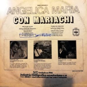 Disco de Vinilo Angélica María - Angélica María Con Mariachi Vinyl Record