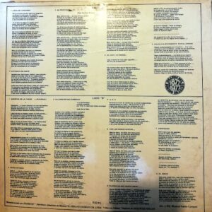 Disco de Vinilo José María Egas - Poeta Coronado Vinyl Record