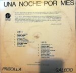 Disco de Vinilo Priscilla Galecio - Una Noche Por Mes Vinyl Record