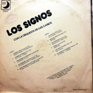 Disco de Vinilo La Orquesta De Luis Cañete - Los Signos Con La Orquesta De Luis Cañete Vinyl Record