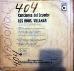 Disco de Vinilo Hermanos Villamar - Canciones Del Ecuador Vinyl Record