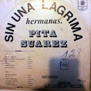 Disco de Vinilo Hermanas Pita Suárez - Sin Una Lágrima Vinyl Record