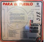 Disco de Vinilo Pío Pascual Pulecio Pacheco - Para El Pueblo Vinyl Record