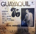 Disco de Vinilo Beto Méndez - Guayaquil 70 Vinyl Record