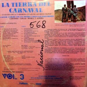 Disco de Vinilo Varios - La Tierra Del Carnaval Vol 3 Vinyl Record