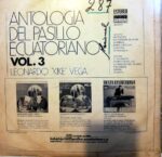 Disco de Vinilo Leonardo Enrique Vega - Antología Del Pasillo Ecuatoriano Vol 3 Vinyl Record