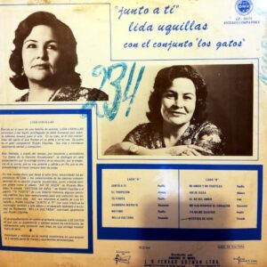 Disco de Vinilo Lida Uquillas - Junto A Tí Vinyl Record
