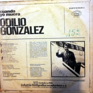 Disco de Vinilo Odilio González - Cuando Yo Muera Vinyl Record