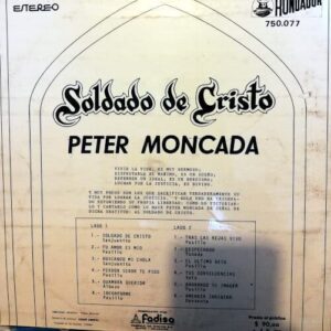 Disco de Vinilo Peter Moncada - Soldado De Cristo Vinyl Record