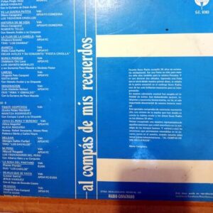 Disco de Vinilo Varios - Al Compás De Mis Recuerdos Vinyl Record