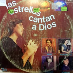 Varios - Las Estrellas Cantan A Dios Vinilo