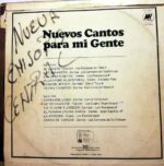 Disco de Vinilo Varios - Nuevos Cantos Para Mi Gente Vinyl Record