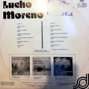 Disco de Vinilo Lucho Moreno - Lucho Moreno Vinyl Record