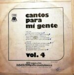 Disco de Vinilo Varios - Cantos Para Mi Gente Vol. 4 Vinyl Record