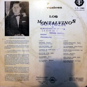 Disco de Vinilo Los Montalvinos - Y Vuelven Los Montalvinos Vinyl Record