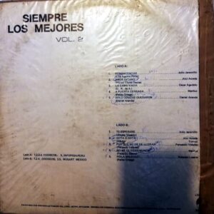 Disco de Vinilo Varios - Siempre Los Mejores Volumen 2 Vinyl Record