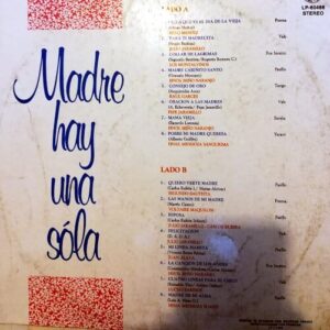 Disco de Vinilo Varios - Madre Hay Una Sola Una Vinyl Record