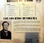 Disco de Vinilo Los Hermanos Muyolema - Receta De Amor Vinyl Record