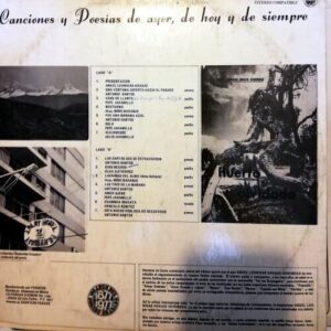 Disco de Vinilo Angel Leonidas Araújo - Canciones Y Poesías De Ayer, De Hoy Y Siempre Vinyl Record