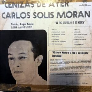 Disco de Vinilo Carlos Solís Morán - Cenizas De Ayer Vinyl Record