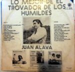 Disco de Vinilo Juan Álava - Lo Mejor De El Trivador De Los Humildes Juan Álava Vinyl Record