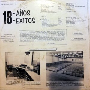 Disco de Vinilo Varios - 18 Años De Radio Cristal Vinyl Record