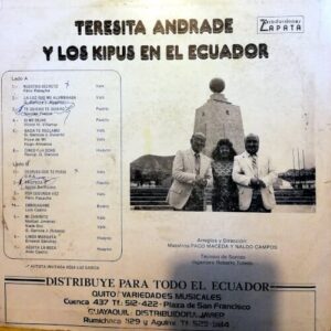 Disco de Vinilo Teresita Andrade - Teresita Andrade Y Los Kipus Vinyl Record